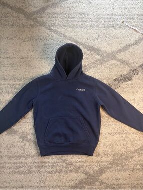 Carhartt Kids Navy Blue Pullover Hoodie